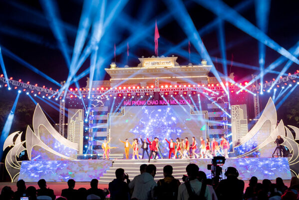 COUNTDOWNN đón Tết Dương lịch 2023 tại quảng trường nhà hát thành phố Hải Phòng