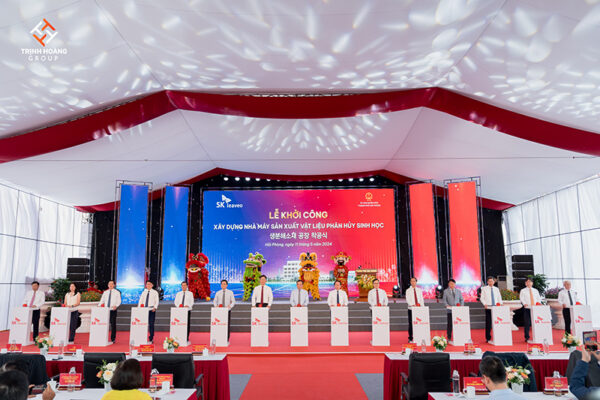 Lễ khởi công xây dựng nhà máy sản xuất vật liệu phân hủy sinh học